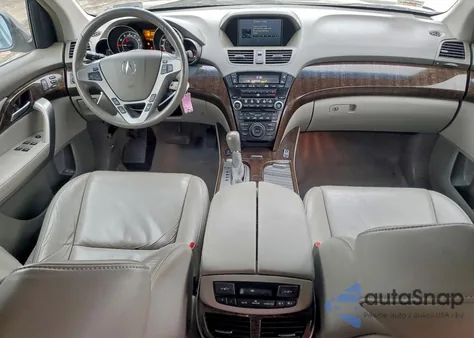 2012 Acura Mdx Technology из США, поврежденный, VIN 2HNYD2H43CH521587